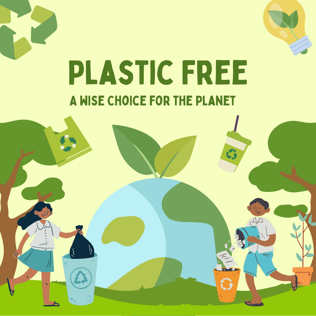 Going plastic-free saves our planet and wildlife. Say no to plastic!